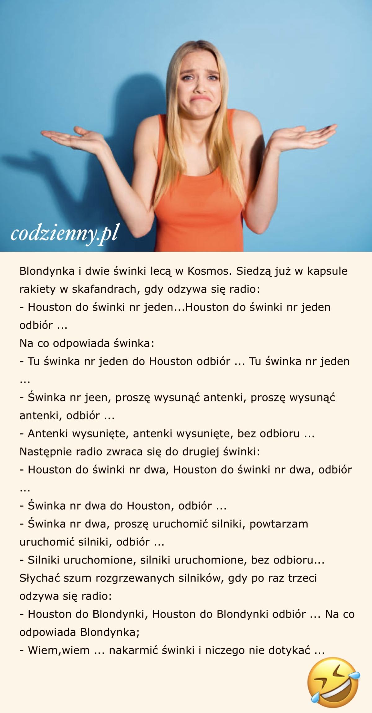 Blondynka w kosmosie 