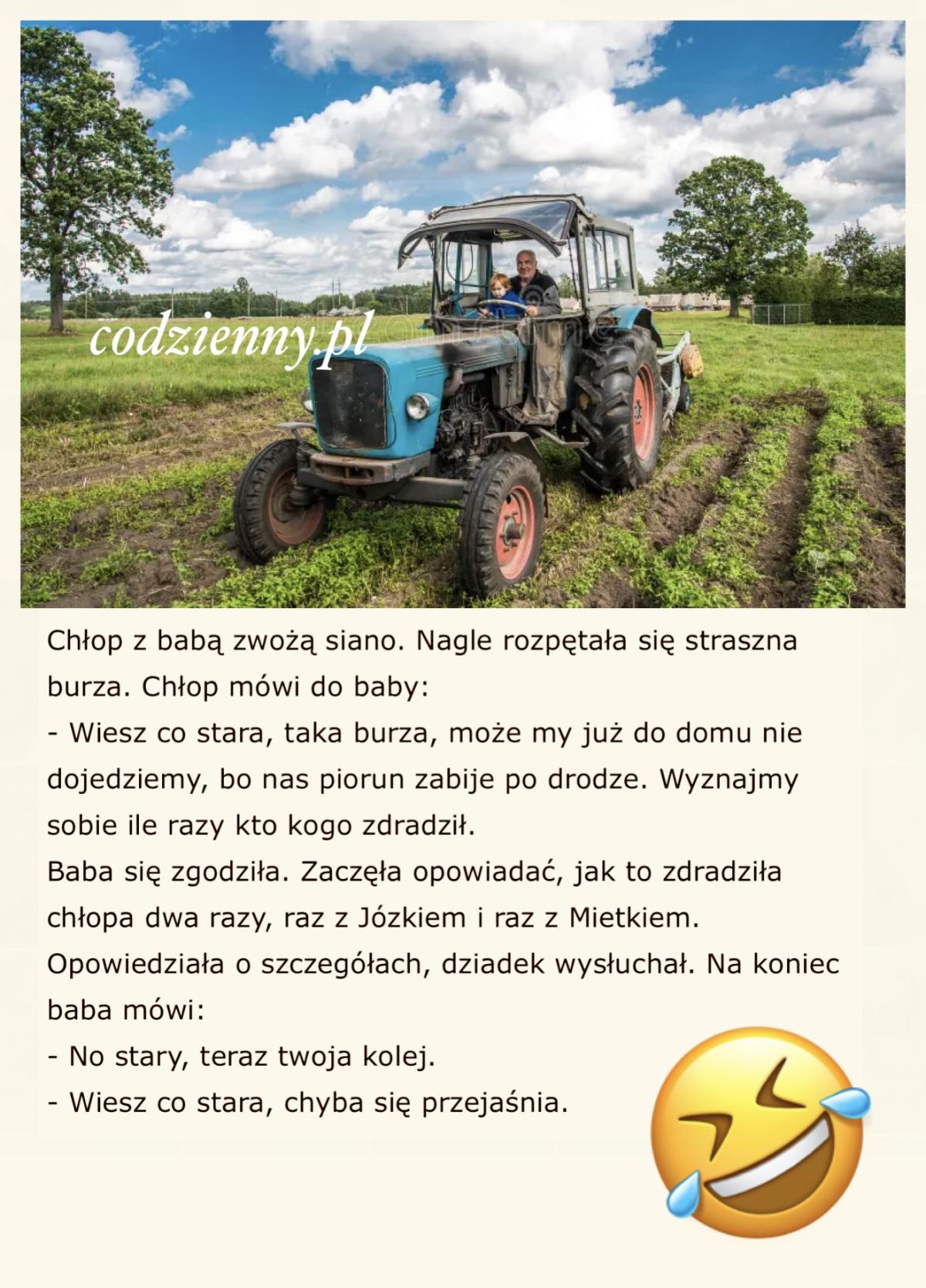 Burza na wsi