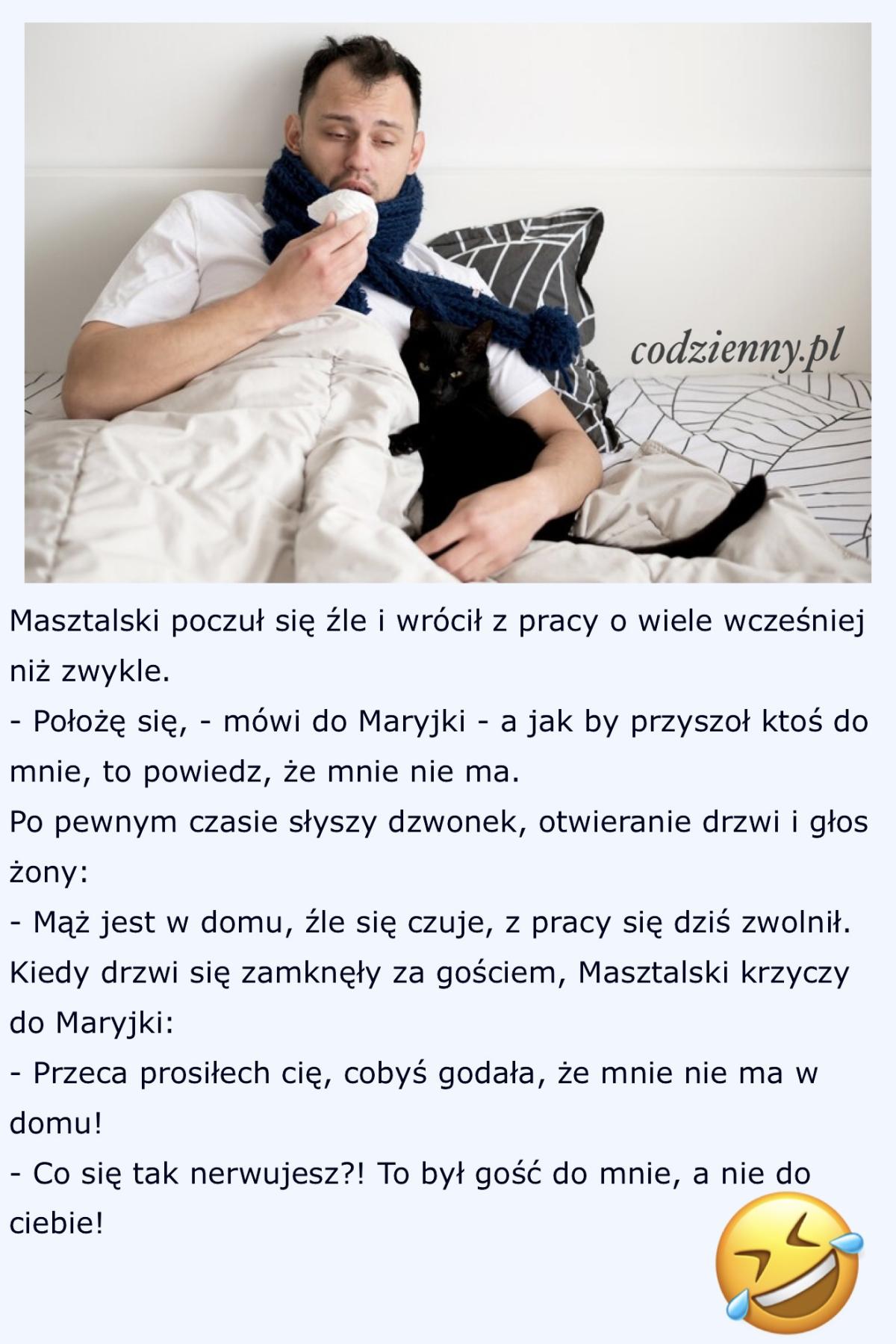 Chory mąż