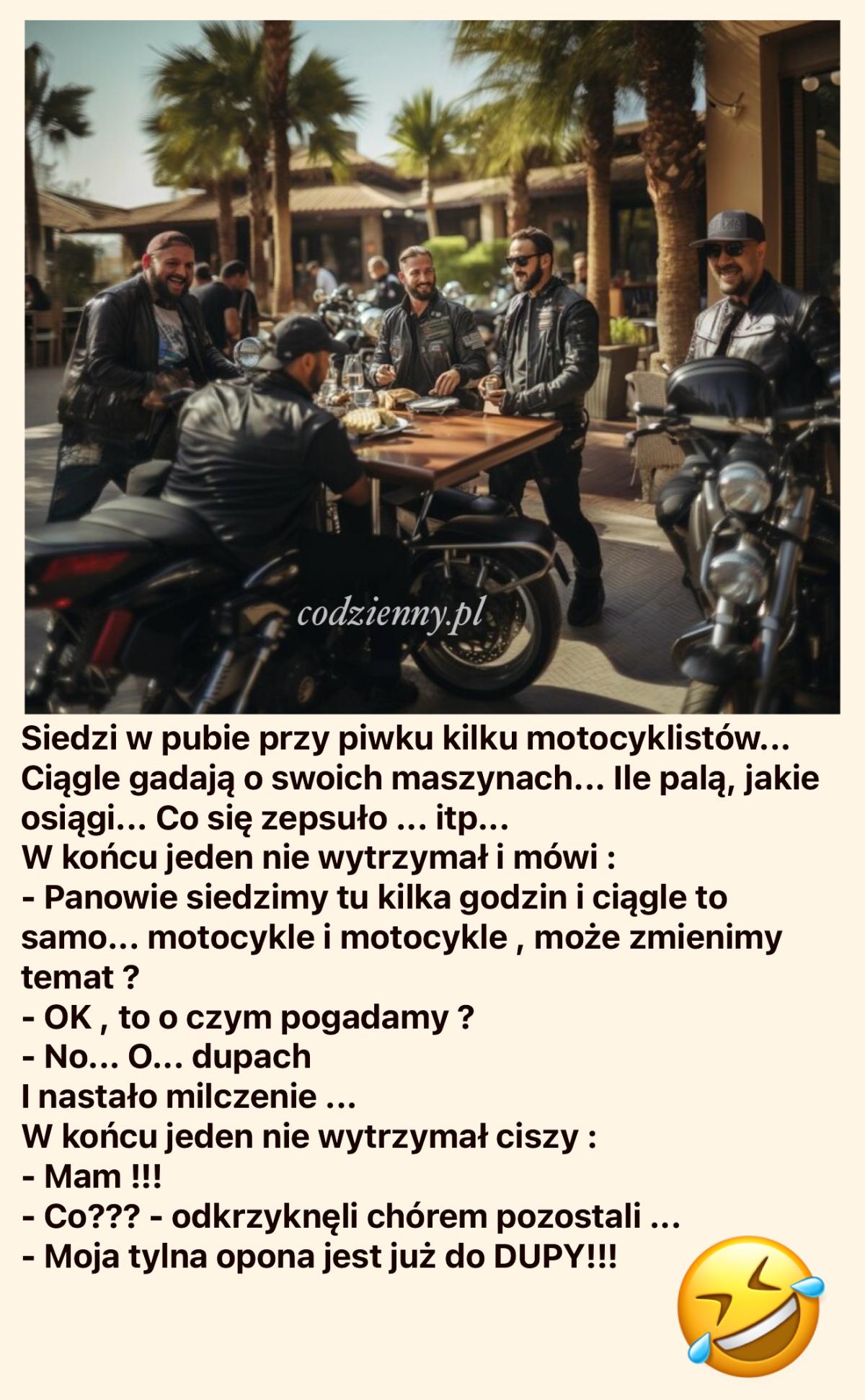 Dowcip o motocyklistach 