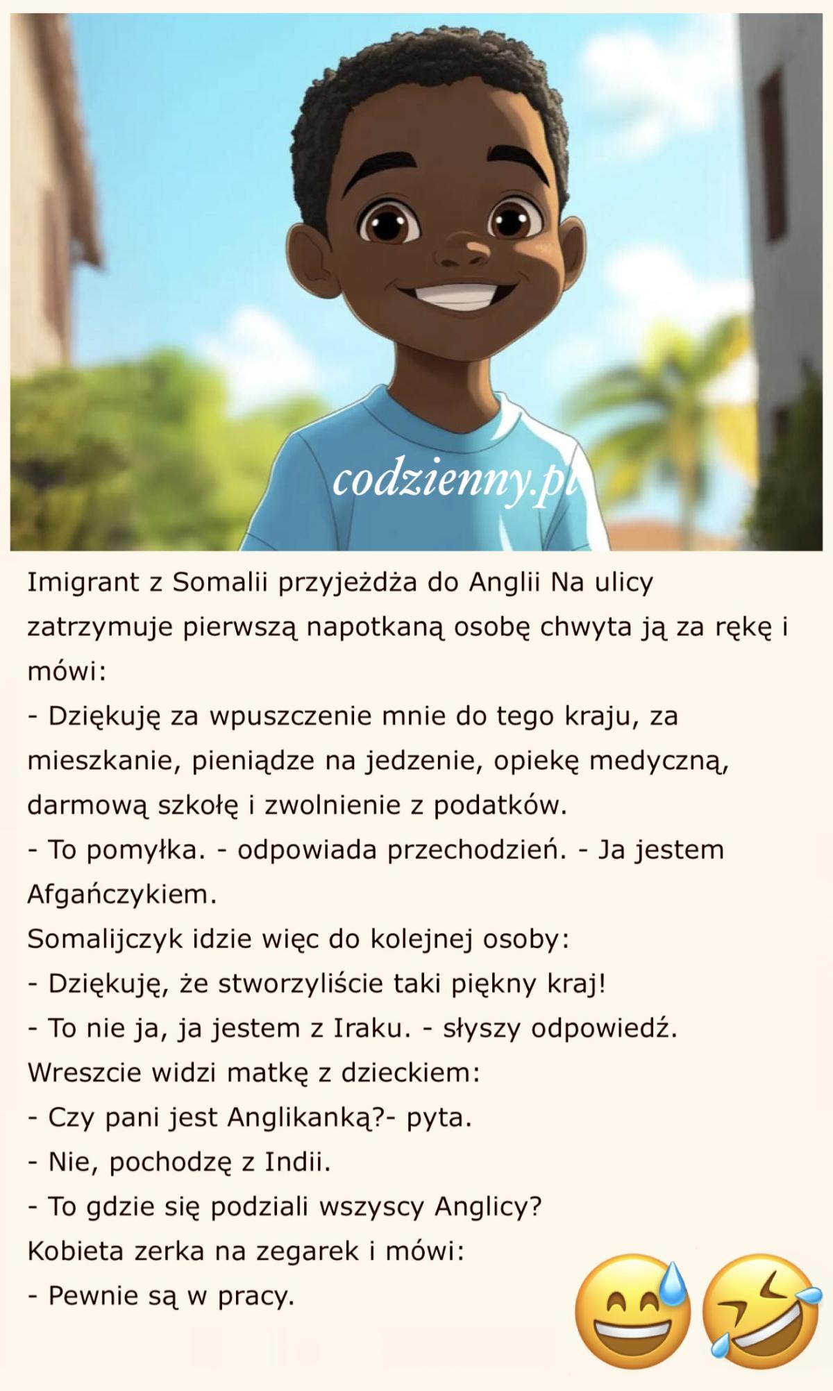 Imigrant w Anglii
