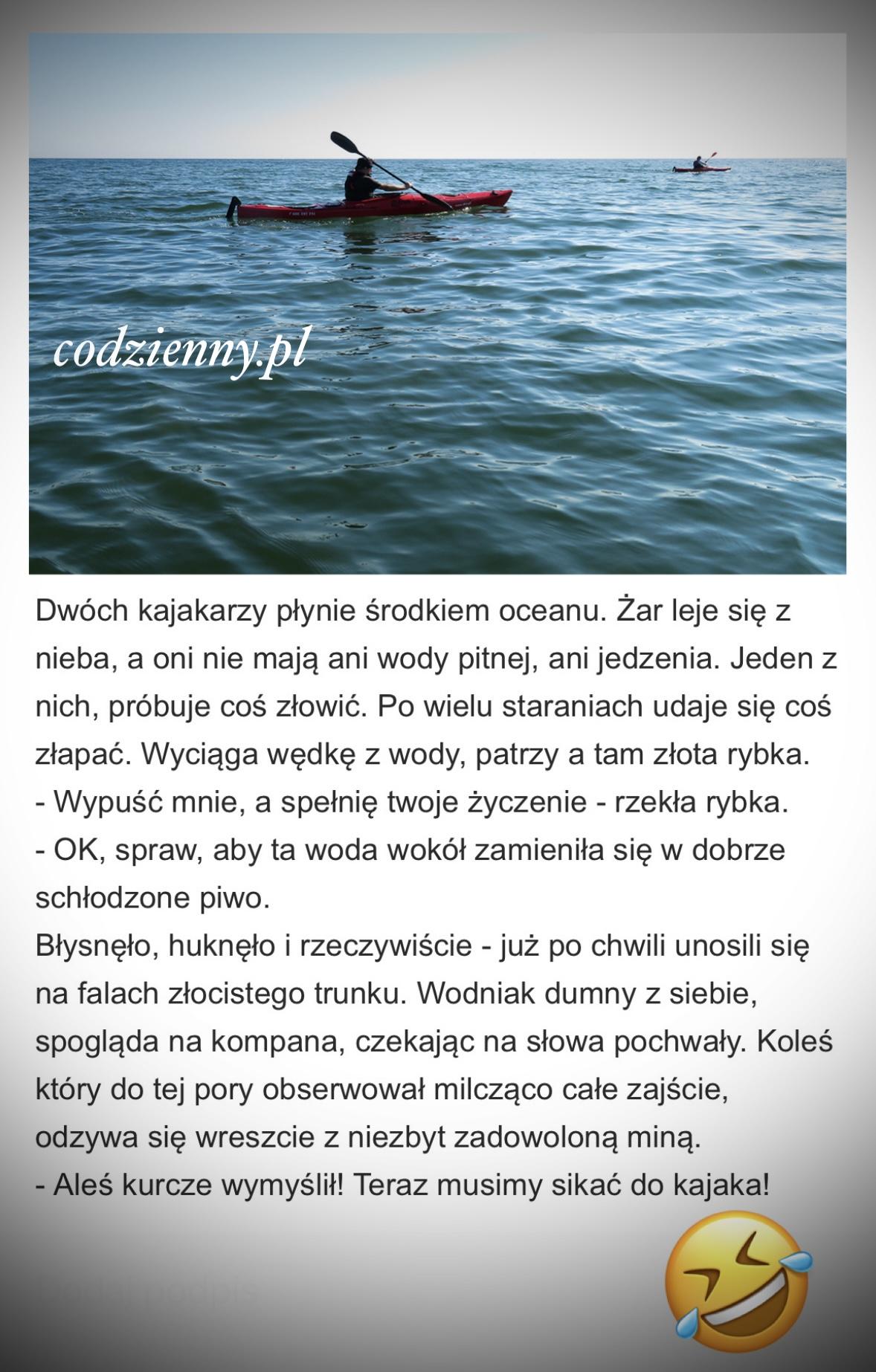 Kajakiem przez ocean