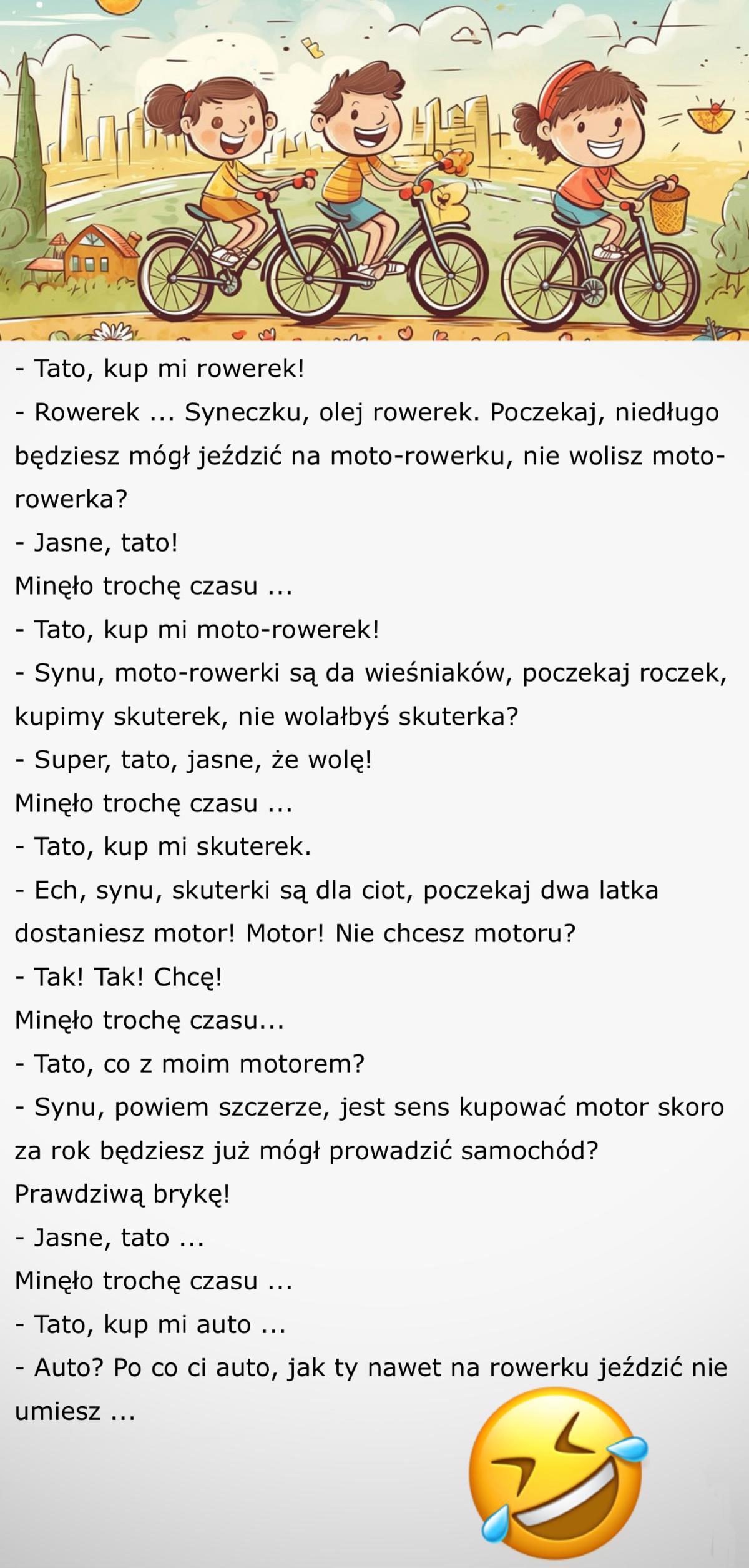 Kup mi rowerek