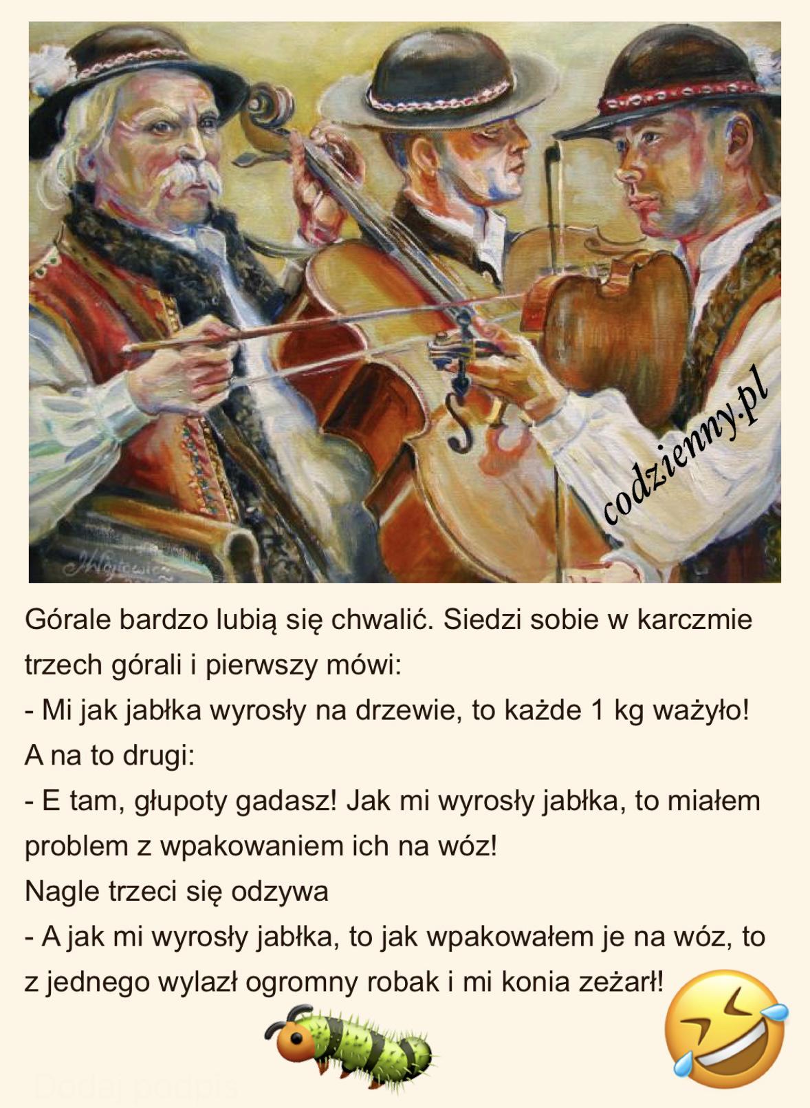 Moja jabłka są większe 