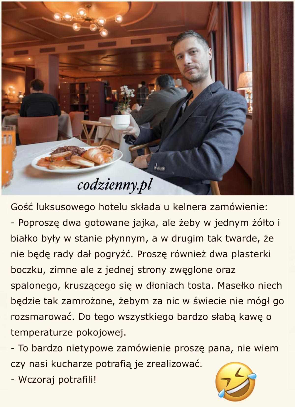 Nietypowe śniadanie 