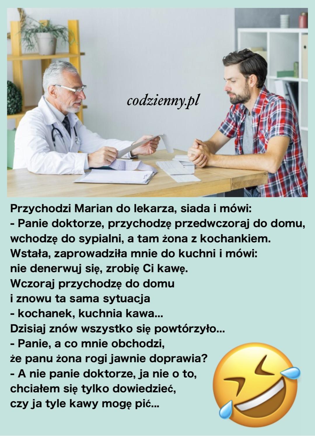 Panie doktorze Żona mnie zdradza