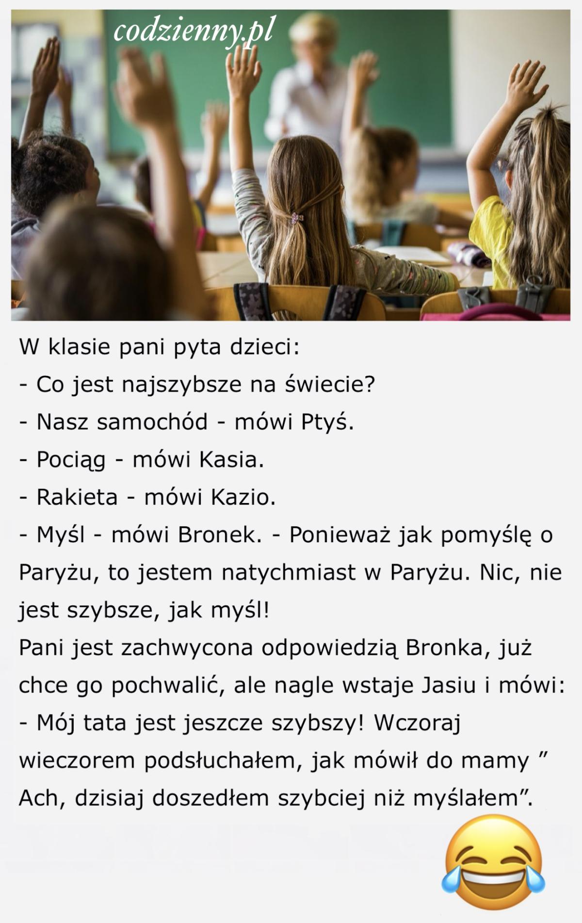 Pierwsze zajęcia w nowej szkole 