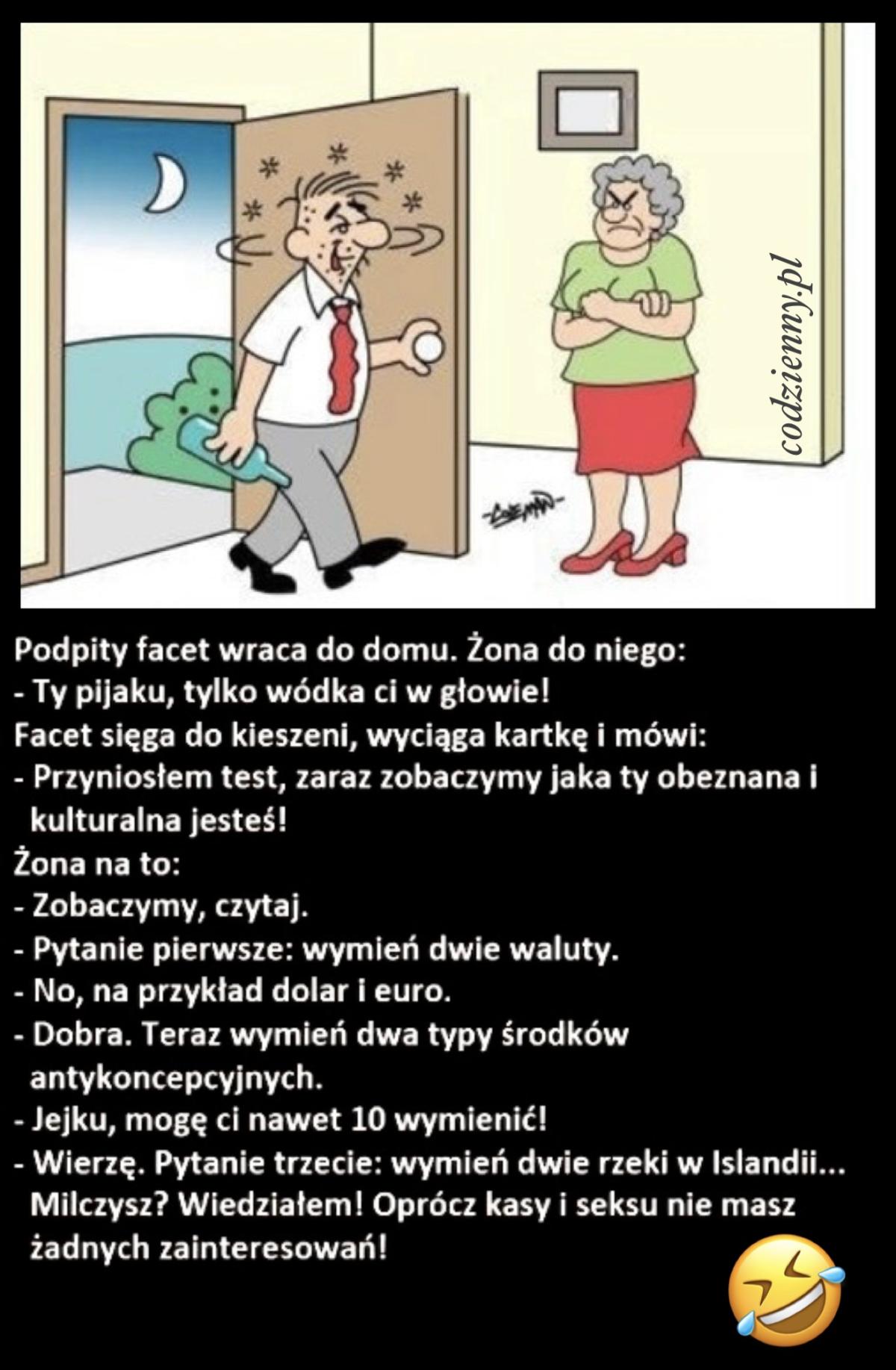 Powrót pijaczka do domu