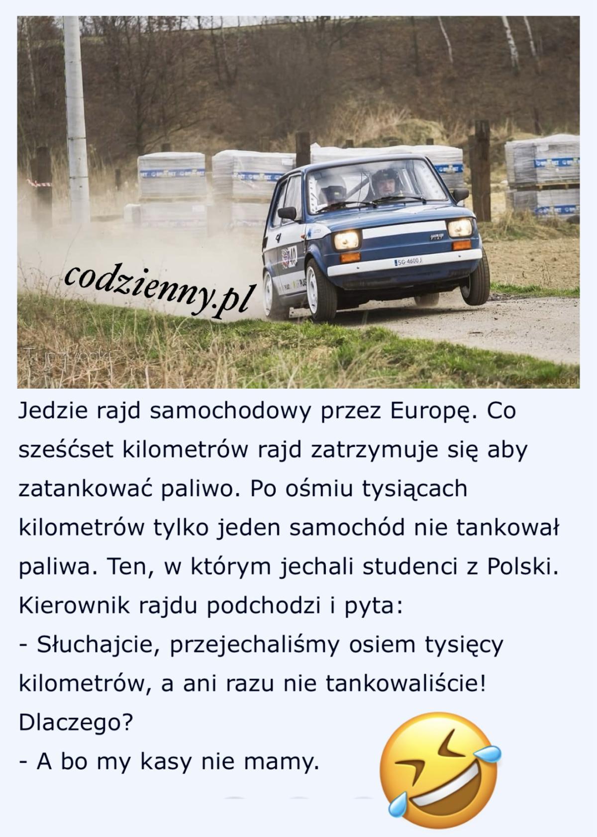 Rajd samochodowy przez Europę 