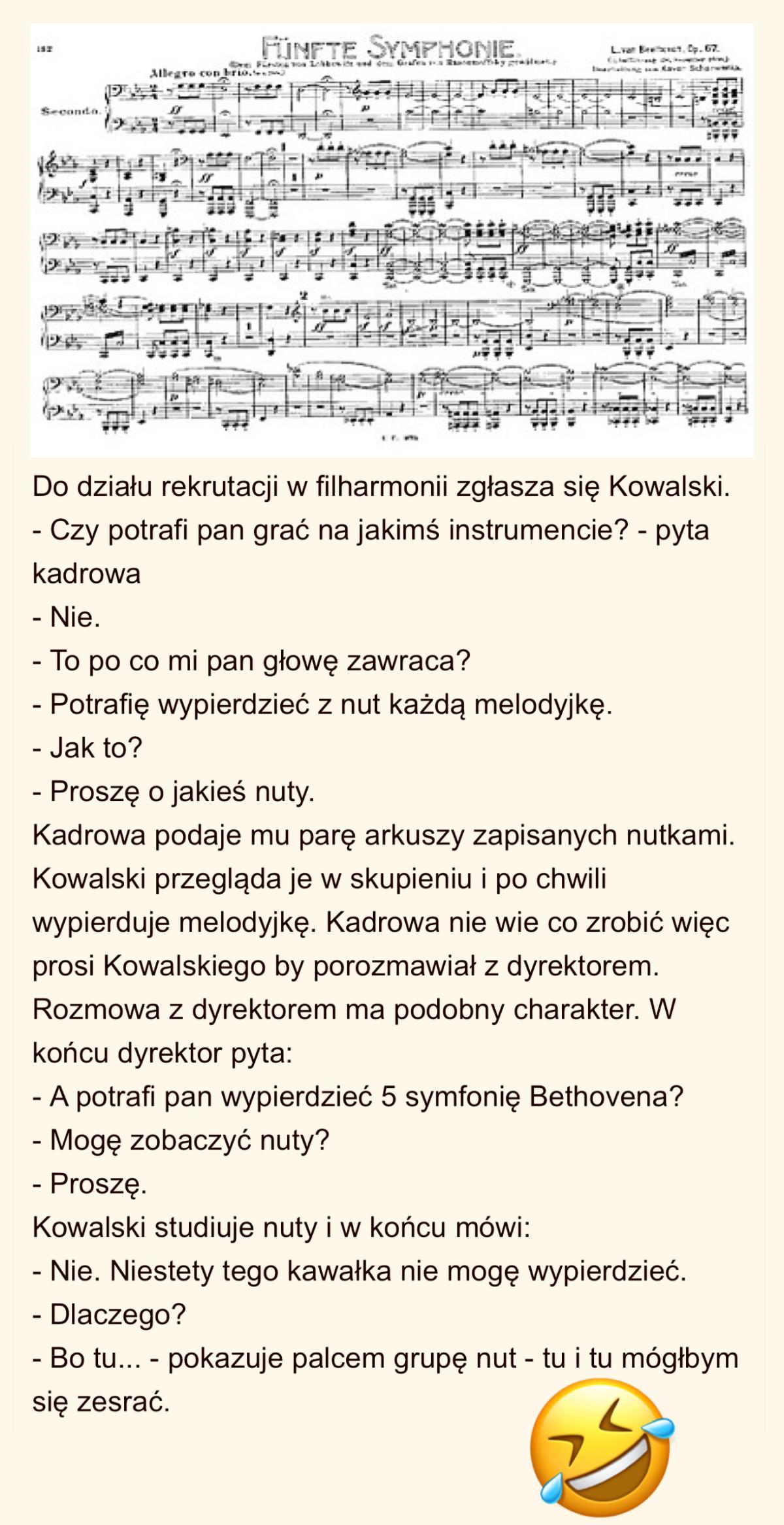 Rekrutacja w filharmonii