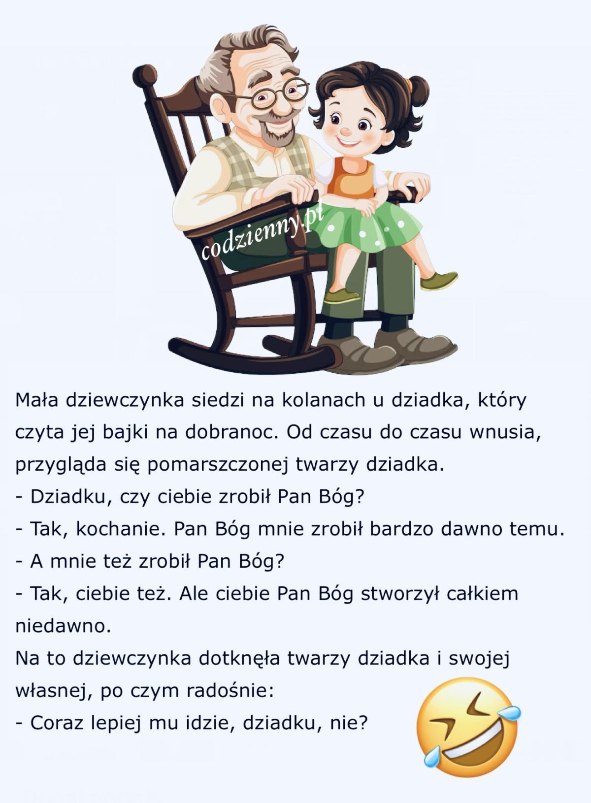 Rozmowa dziadka z wnuczką 
