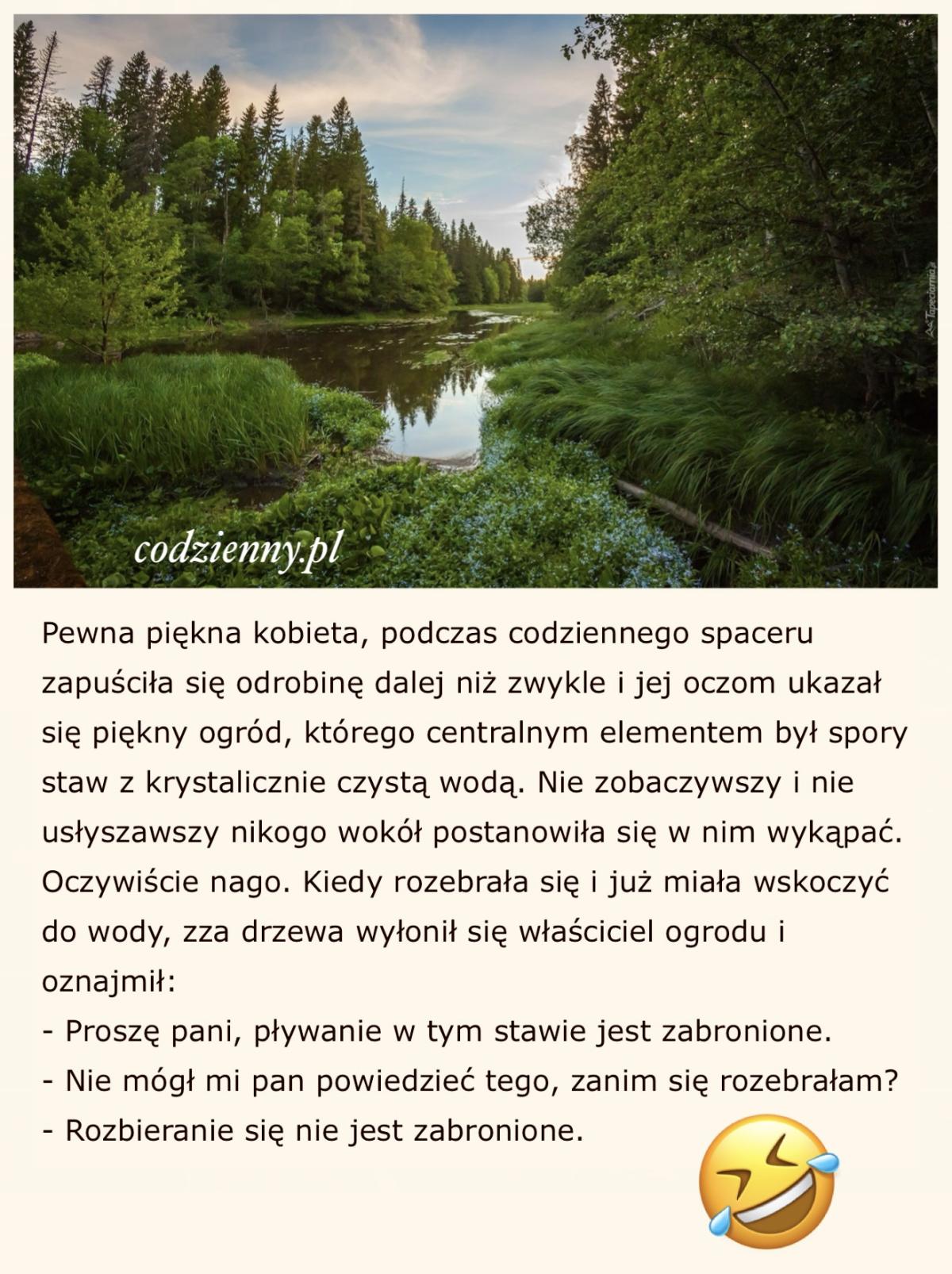 Spacer po pięknym ogrodzie
