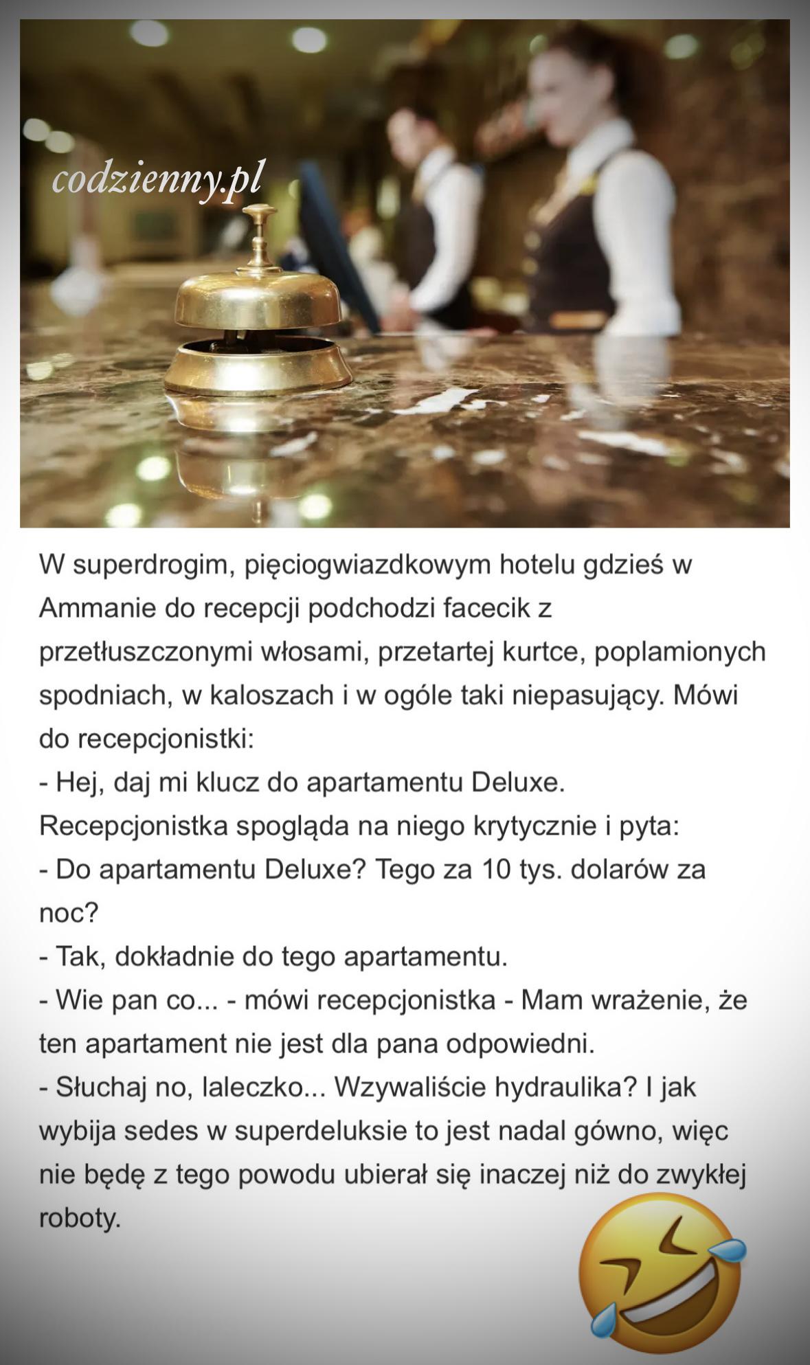 Wizyta w 5-gwiazdkowym hotelu