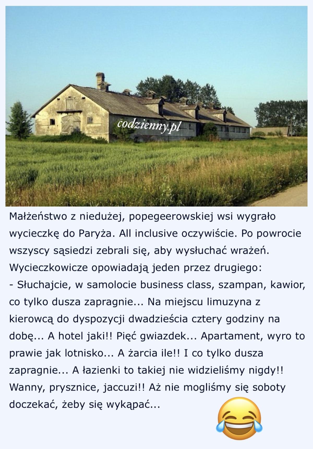 Wycieczka do Paryża
