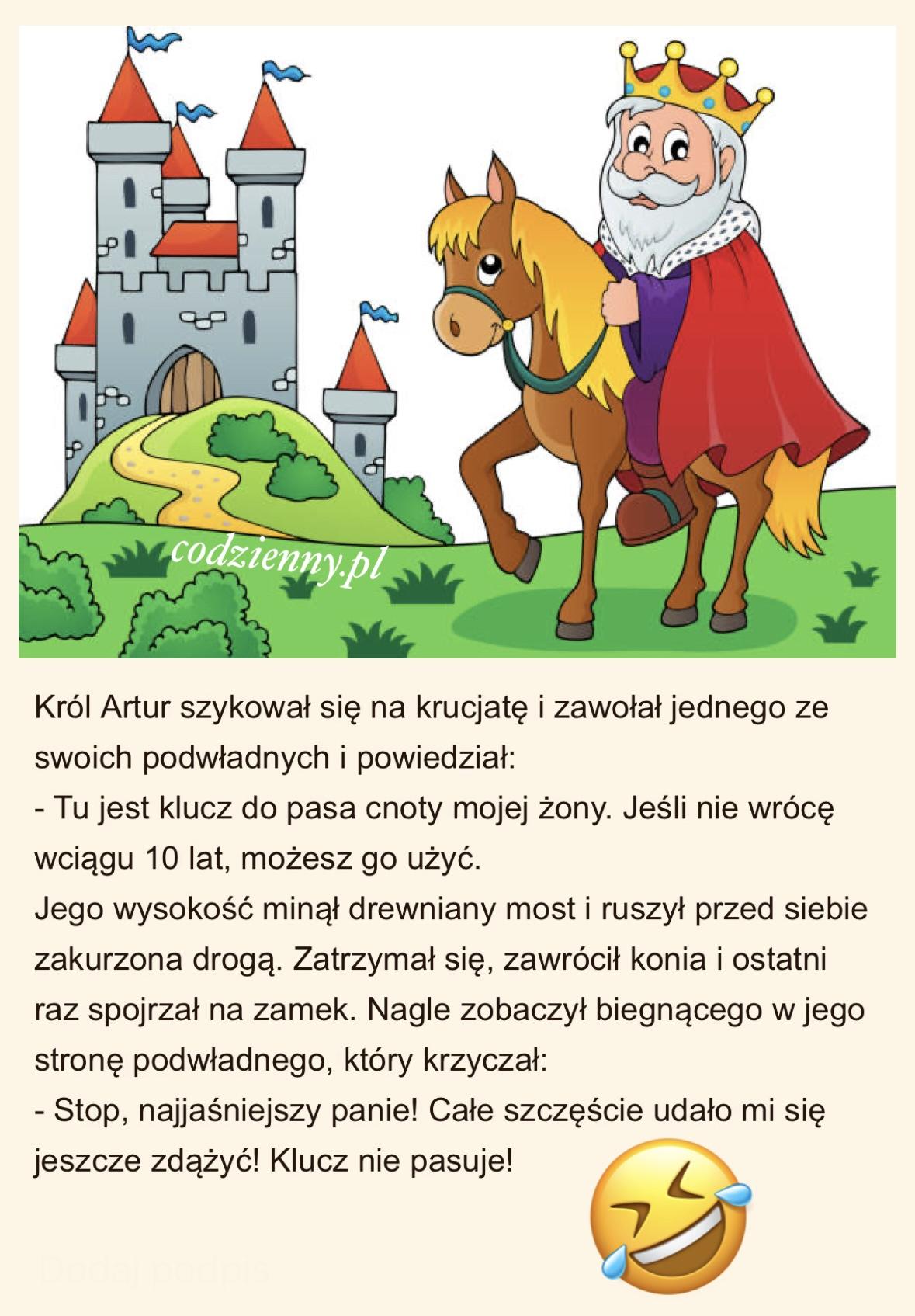 Wyjazd króla na krucjatę 